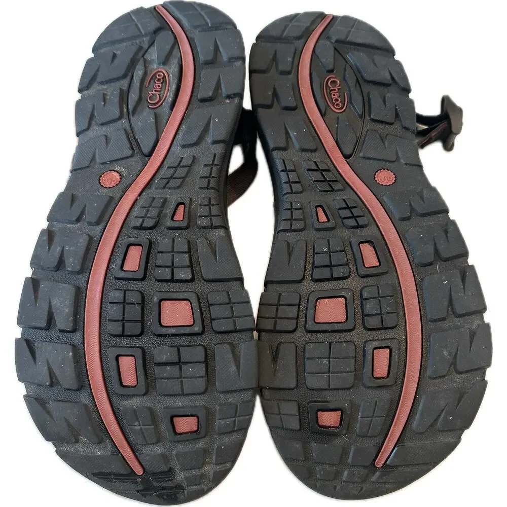 Men’s Chaco Z/1 Classic Black Gray Adjustable Sandals Size 13